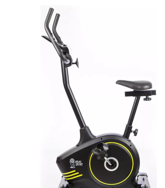 Велотренажер электро-магнитный Atlas Sport MAGNUS, черный цвет